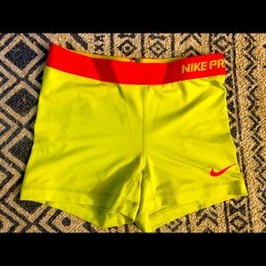 Nike compression shorts